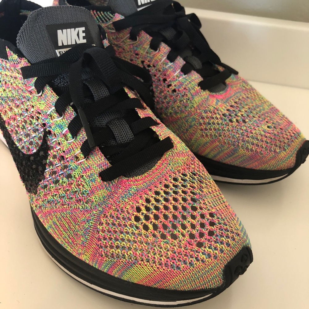 Nike Multi Color Flyknits